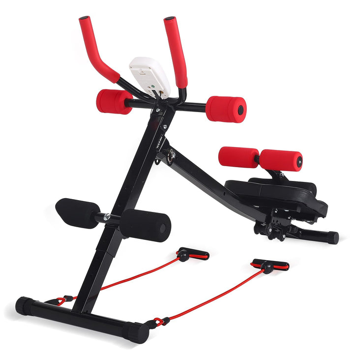 Bauchmuskeltrainer für Zuhause Rot, Rot