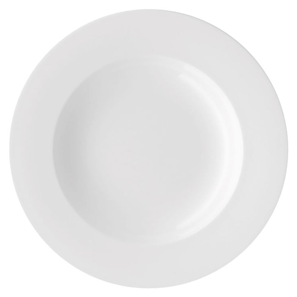 Rosenthal 61040-800001-10123 Jade Suppenteller, Fahne 23 cm, Weiss