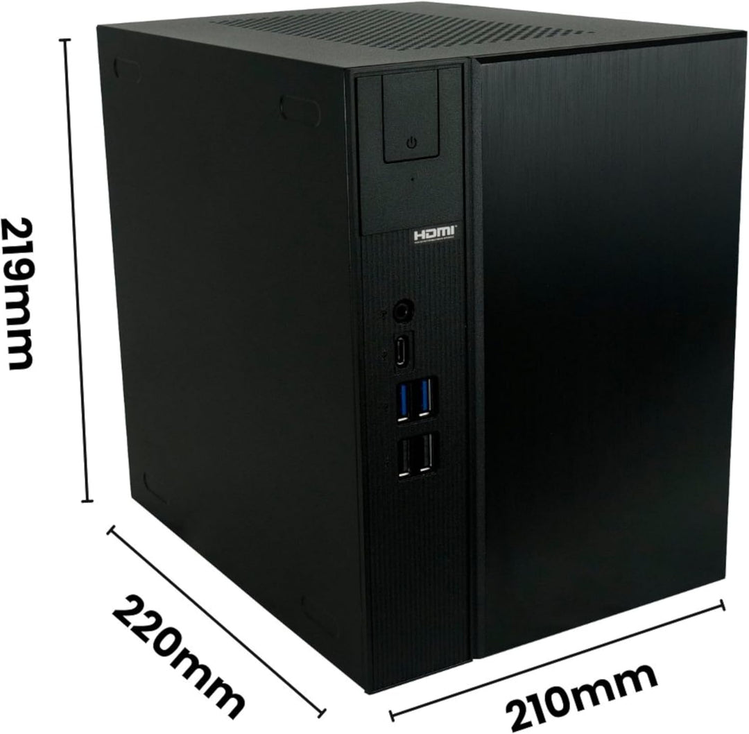 DeskMeet-PC Intel Core i9-14900 (5,8 GHz Turbo) Nvidia RTX 4060 Ti 8GB GDDR6 64GB DDR4 RAM 2TB M.2 S