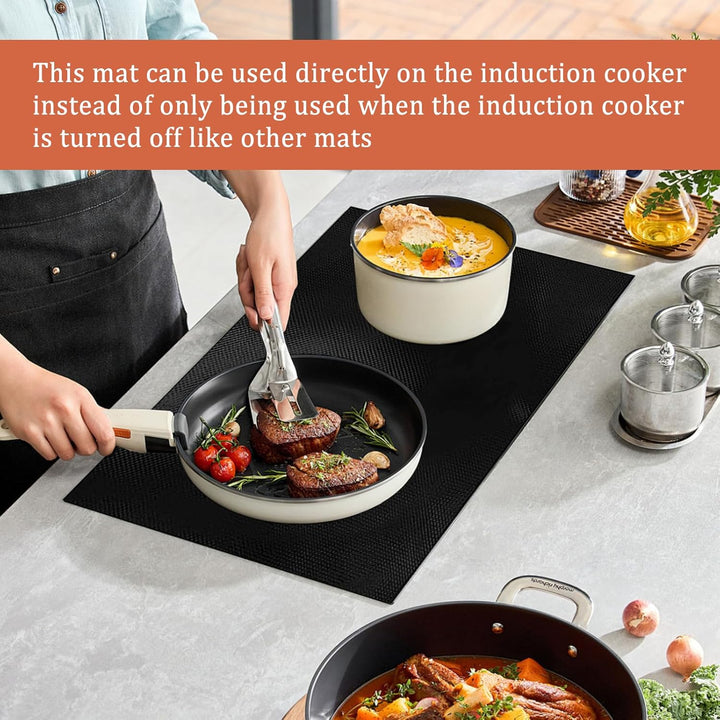 54 x 90 cm Grosse Induction Cooker Silikonmatte Silikon Induktion Schutzmatte Induktionsherd Schutzm