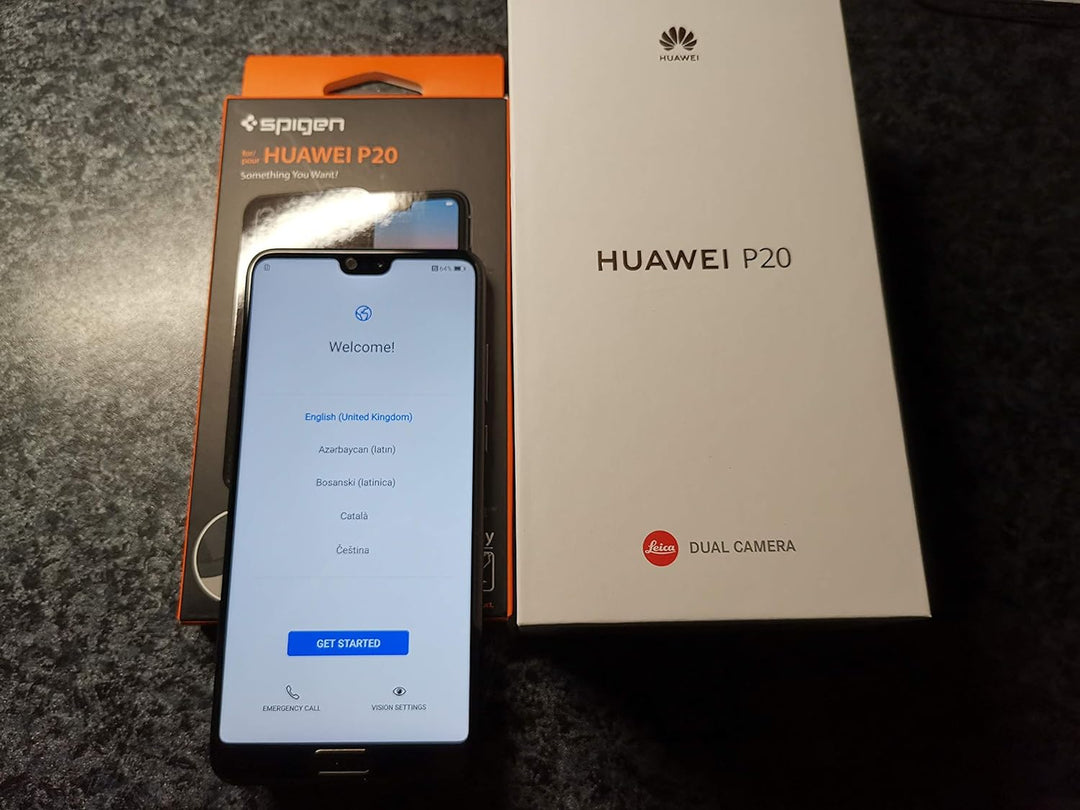 Huawei P20 Smartphone (14,7 cm (5,8 Zoll), 128GB interner Speicher, 4GB RAM, 20 MP Plus 12 MP Leica