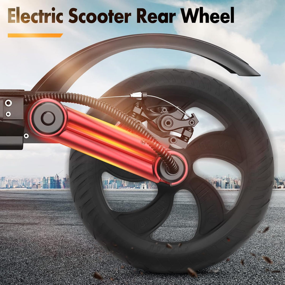 Roundsky Ersatz Hinter Rad für Kugoo S1 S2 S3 Elektro Roller Hinter Rad Nabe und Reifen Ersatz Teil