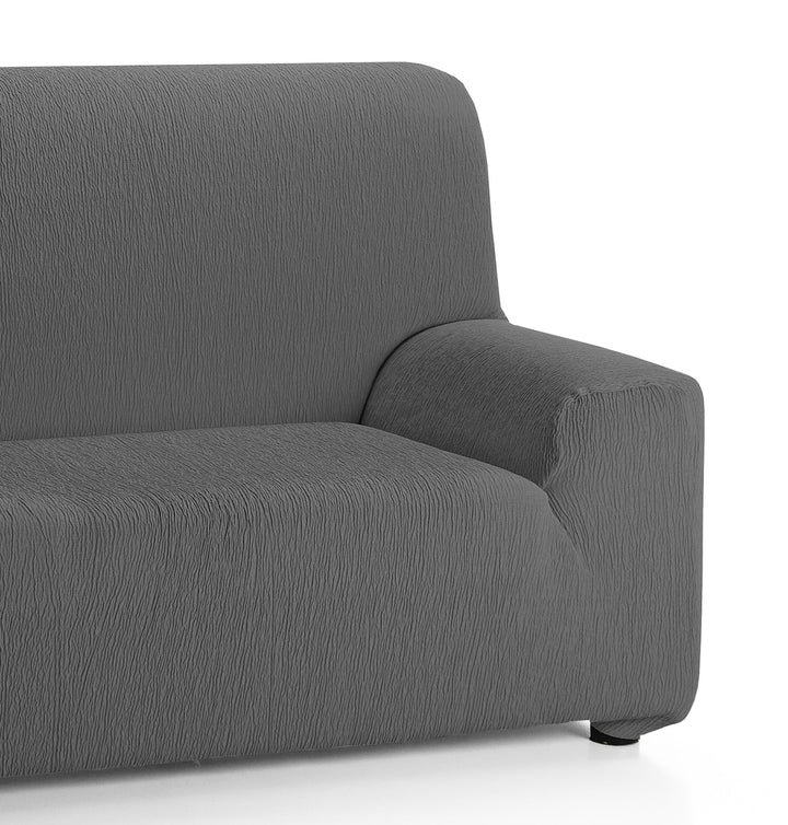 Martina Home Emilia Sofabezug, Anthrazit, 3-Sitzer 3 Plätze Anthrazit, 3 Plätze Anthrazit