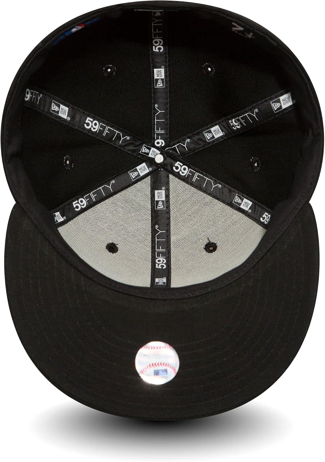 New Era Chicago White Sox MLB Black on Black 59Fifty Cap XXL Schwarz-1, XXL Schwarz-1