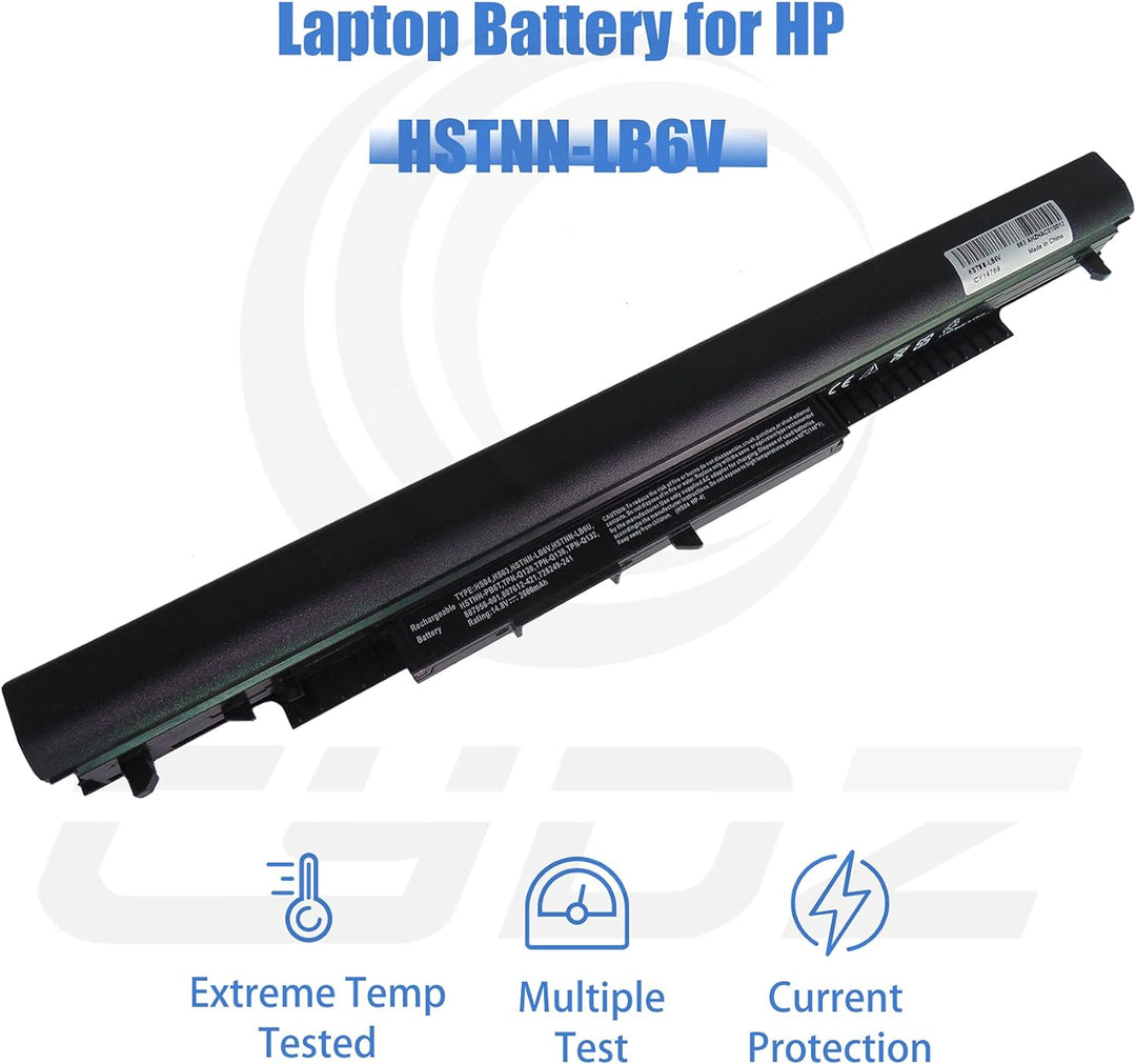 CYDZ® HS04 HS03 Laptop Akku für HP 250 G5 255 G5 250 G4 für HP Pavilion 14 Serie 15 Serie 17 Serie H