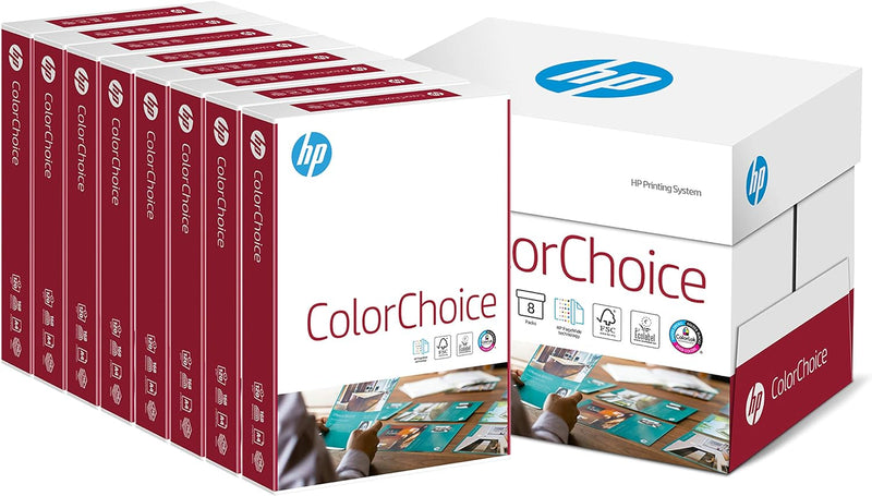 HP CHP 753 Color-Choice Laserpapier 120 g DIN-A4, 210 x 297 mm, hochweiss, extraglatt, 1 Karton = 8