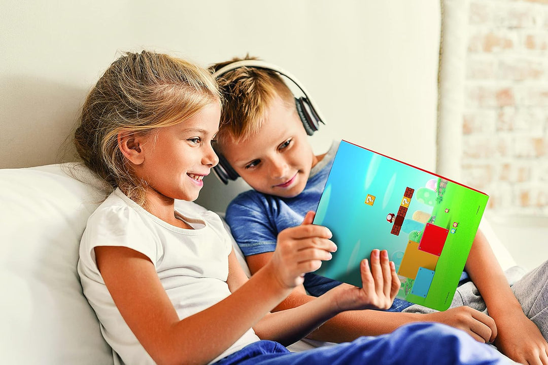 Lexibook MFP100NI Universelle Tablet-Hülle Nintendo Super Mario-Schutzhülle für Kinder-Kompatibilitä
