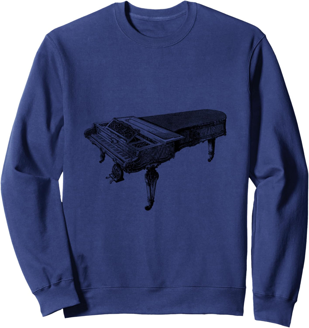 Schönes Vintage-Klavier Sweatshirt