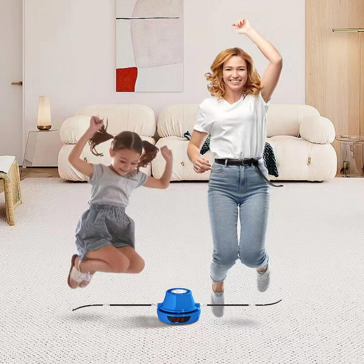 Jump Rope Elektronische Springseile Springseil-Workout mit Multi-User zusammen Einstellbare 1-10 Ges