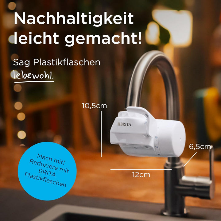 BRITA Filterkartusche ON TAP V für ON TAP Wasserfilter für den Wasserhahn (4 Monate) – Ersatzkartusc