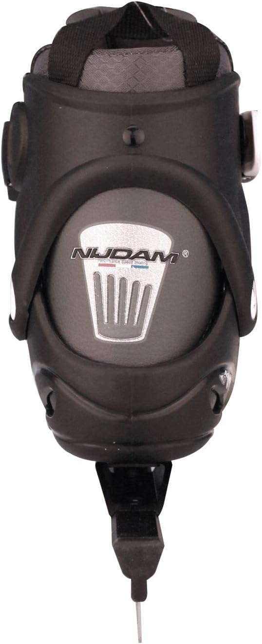 Nijdam Schnelllaufschlittschuhe Semi Softboot (42||schwarz-anthrazit)