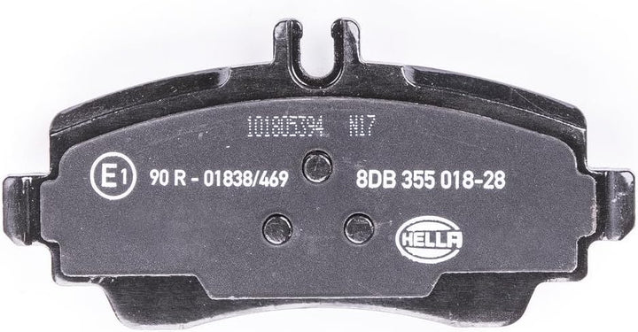 HELLA PAGID 8DB 355 018-281 Bremsbelagsatz - T5101 - Dicke/Stärke: 16.5mm - Bremssystem: Lucas - für