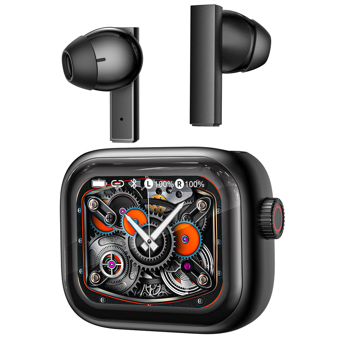 NE40 KI Übersetzer Kopfhörer, 134 Sprachen & 9 Modi Echtzeit Übersetzung | Bluetooth 6.0, mit Drehkn