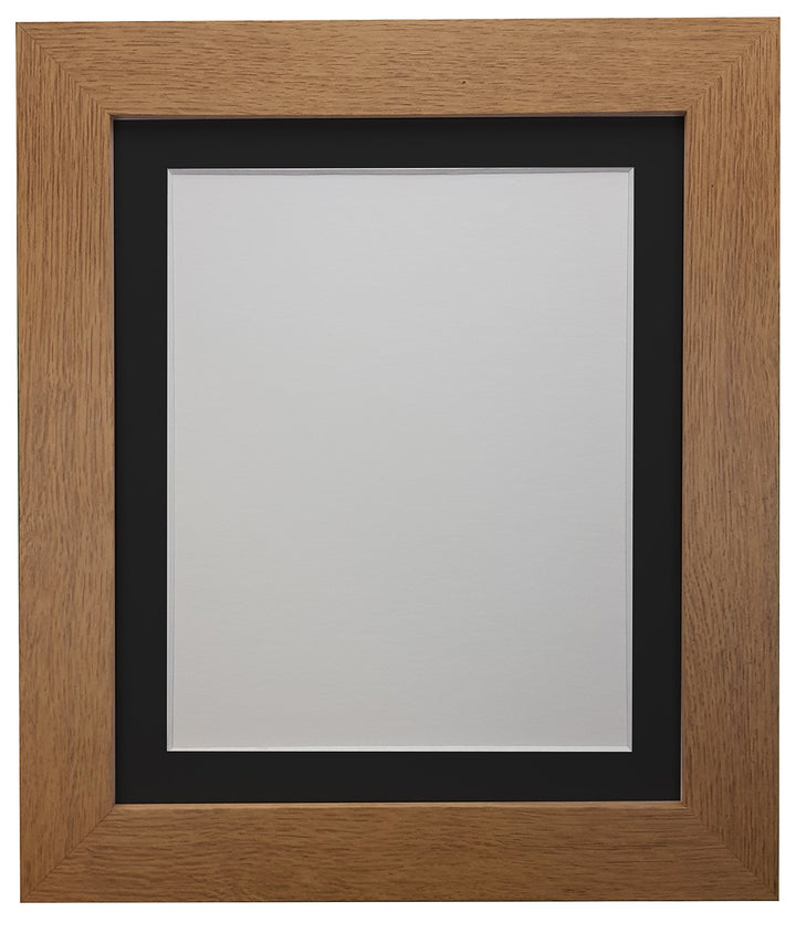 FRAMES BY POST Metro Bilderrahmen, Eiche, Passepartout, Kunststoffglas, 76,2 x 61 cm, für Bildgrösse
