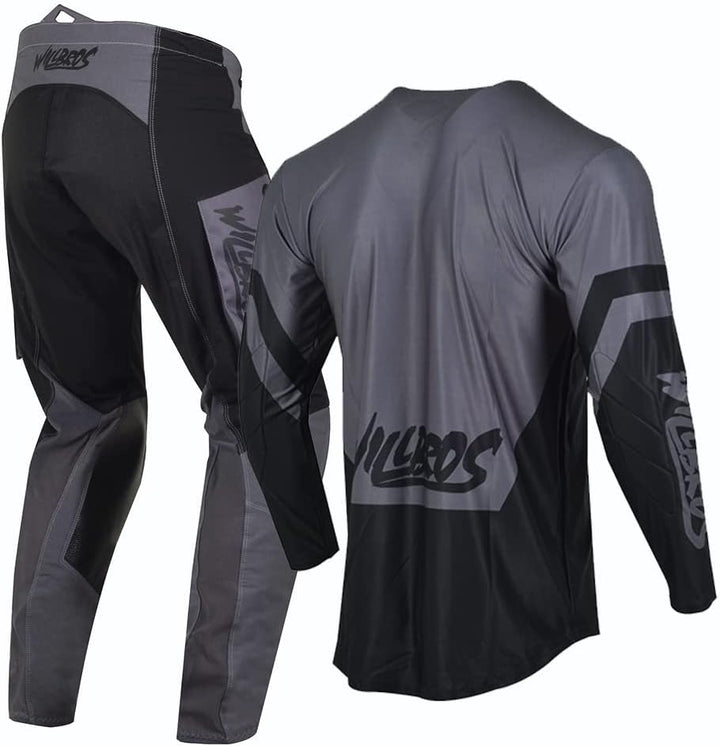 Willbros Motocross Jersey Hose Combo Männer Frauen Dreckiges Fahrrad MX Ausrüstungsset Offroad mit R