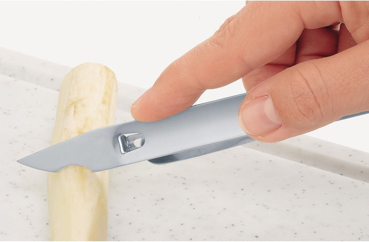 WMF Profi Plus Kartoffelschäler Pendelklinge 19 cm, Pendelschäler einschneidig & Gourmet Spargelschä