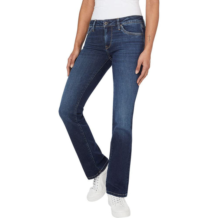 Pepe Jeans Damen Piccadilly Jeans 25W / 32L Blue (Denim-dm2), 25W / 32L Blue (Denim-dm2)