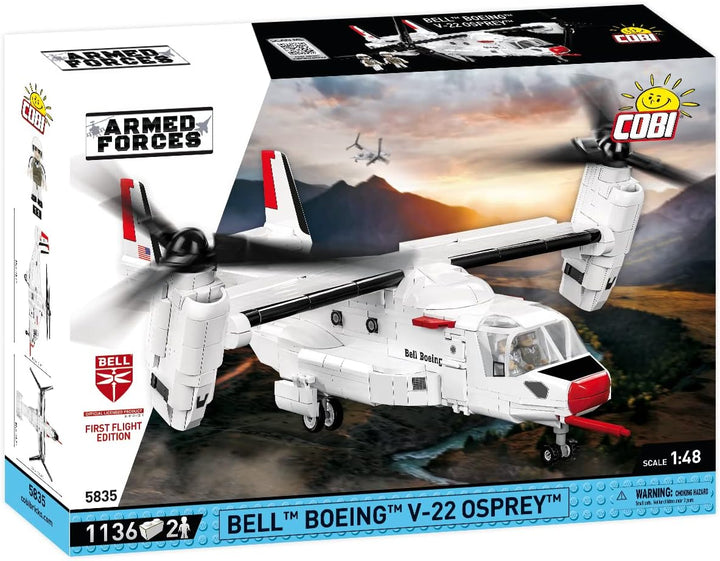 COBI 5835 Armed Forces Bell Boeing V-22 Osprey, First Flight Edition Rolls-Royce Bausteine, Various