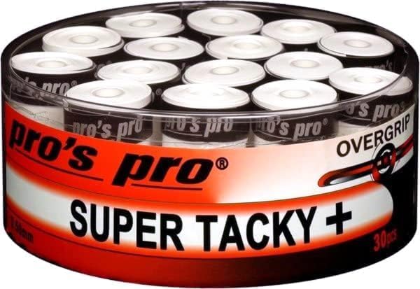 Generisch Pro's Pro 30 STK. Super Tacky Plus Overgrip - für Tennis, Badminton, Padel, Squash - Griff