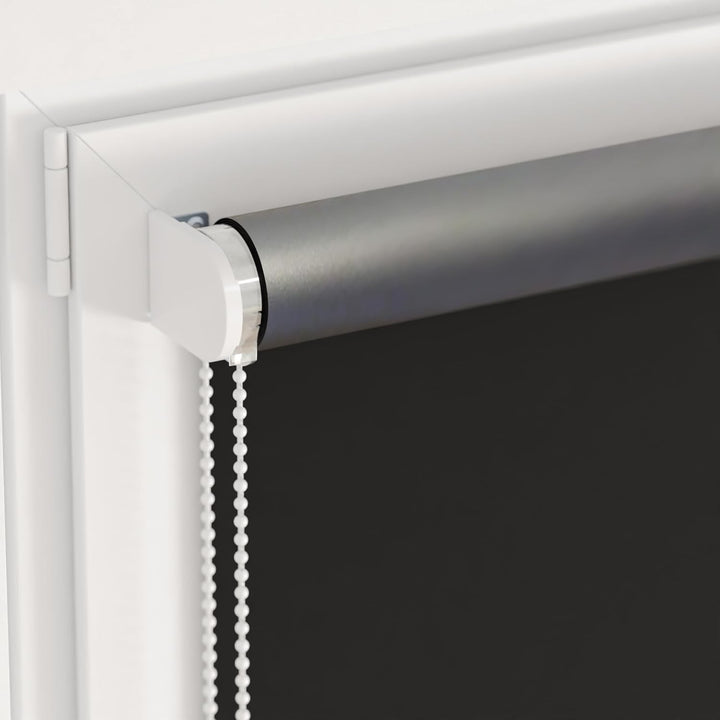 schattenfreu.de Rollo XL nach Mass | Zum Anschrauben an der Wand oder Decke | Für Fenster und Türen