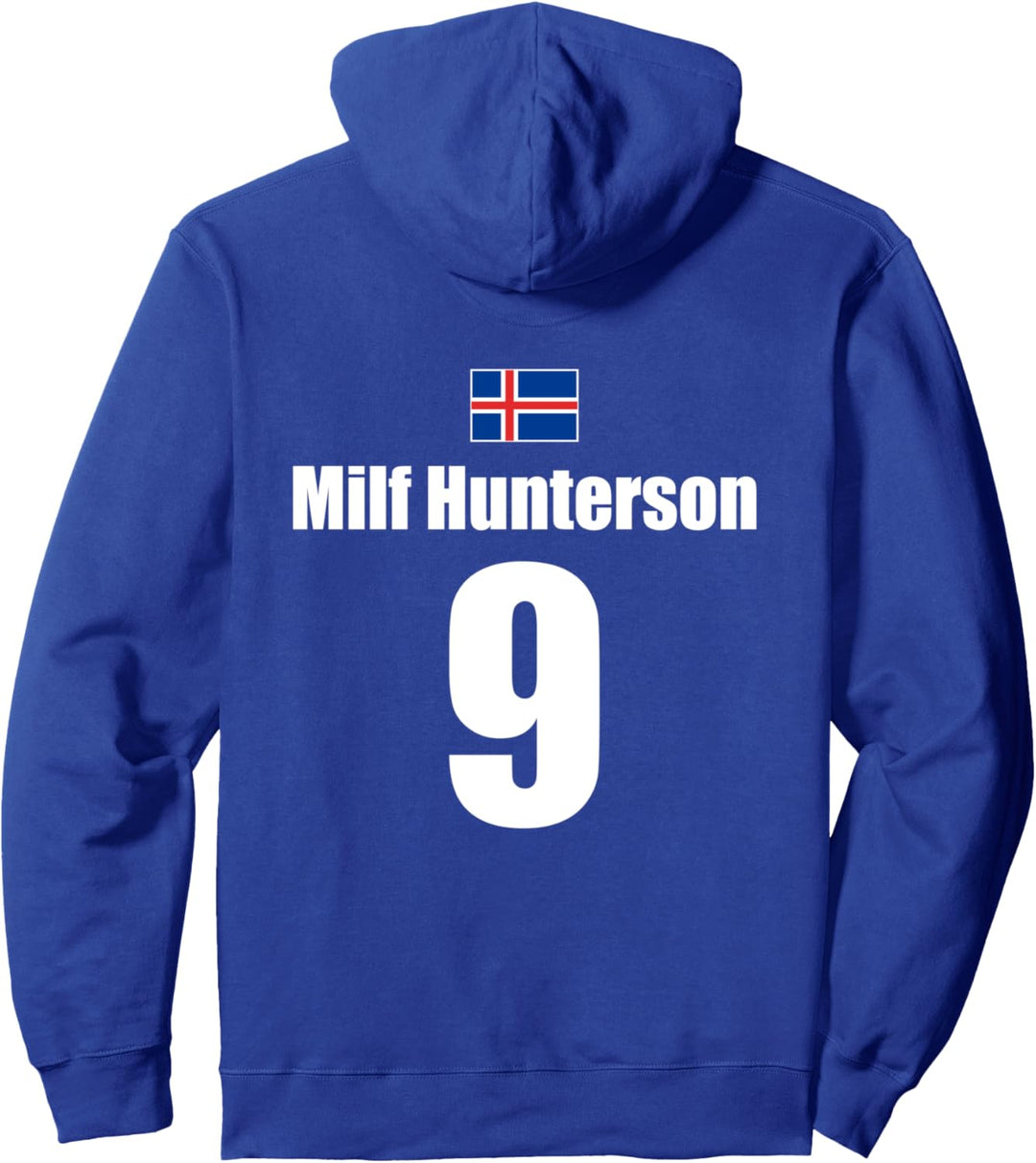 Milf Hunterson Island Sauf Trikot Mallorca Fussball Bier Pullover Hoodie