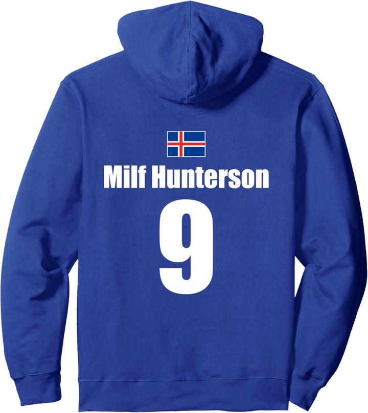Milf Hunterson Island Sauf Trikot Mallorca Fussball Bier Pullover Hoodie