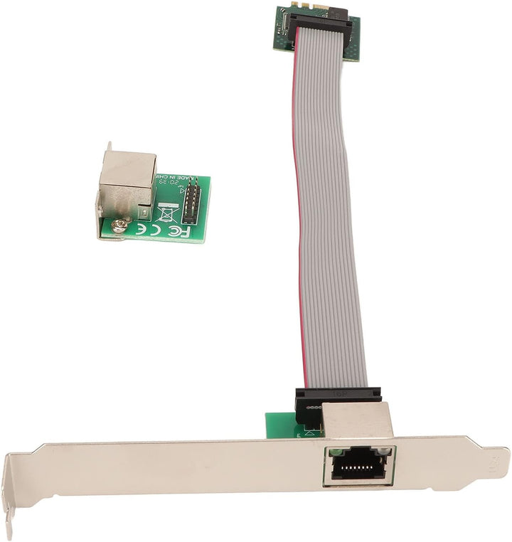 Annadue Gigabit Ethernet Server Netzwerkadapter, M.2 A+E I210AT Gigabit Server Netzwerkkarte, 10/100