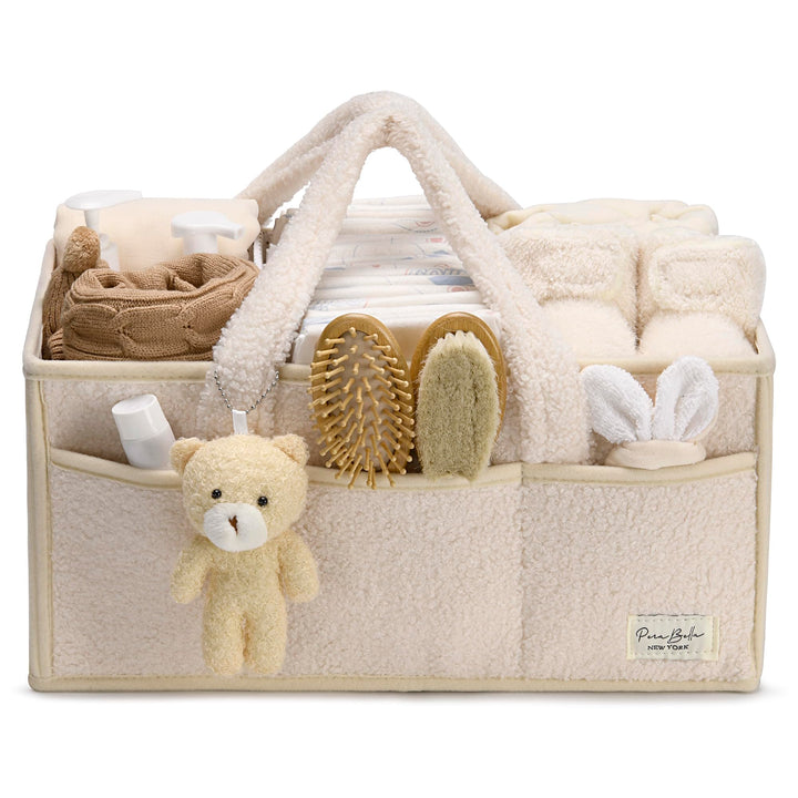 PeraBella Baby-Windel-Cadd Baby-Windel-Caddy Organizer für Wickeltisch, Baby-Aufbewahrungskorb für W