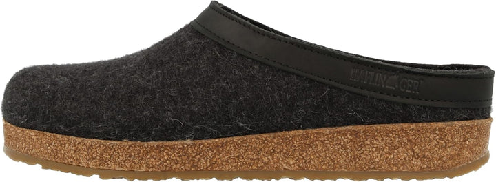HAFLINGER Damen Hausschuhe Slipper Torben Hausschuh Textil Gemütlich Puschen uni torben-hausschuh-wo