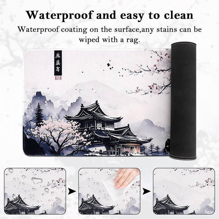 Yimomoyi Gaming Mauspad 900 x 400mm - Mousepad XXL - rutschfeste Mauspad gross - verbessert die Präz