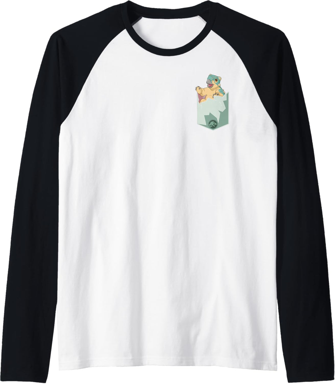 Jurassic World: Camp Cretaceous Bumpy Faux Pocket Raglan