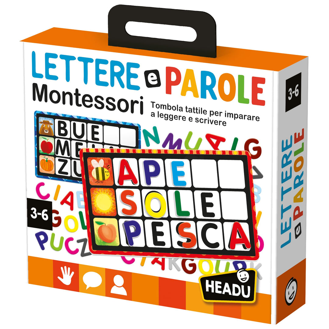 Headu - Lernspiel 3-6 Jahre, Mehrfarbig, IT53870