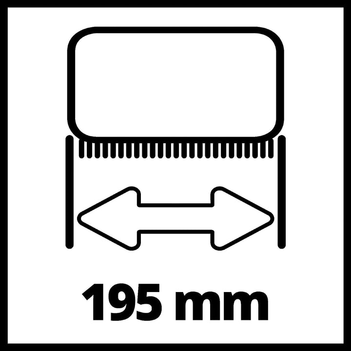 Original Einhell Bürste Ultra (Oberflächenbürsten-Zubehör, passend für Akku-Oberflächenbürste PICOBE