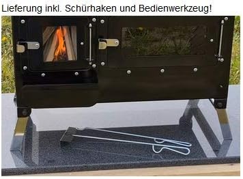 ROSALIE Outdoor-Küchenofen | Gartenküche, Pizzaofen, Zeltofen, Gartenofen