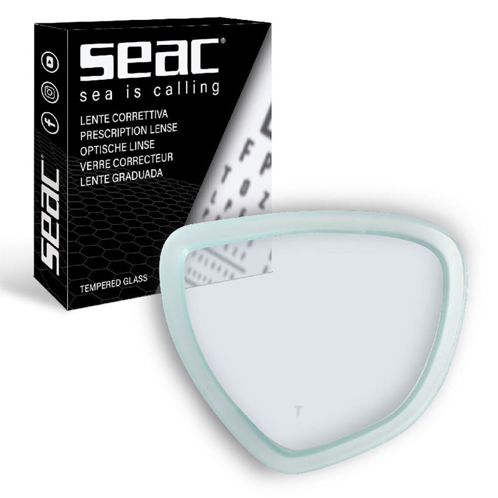 Seac optische Glaeser fuer Seac One Maske, Korrekturlinse für Tauchmaske SX -4, SX -4