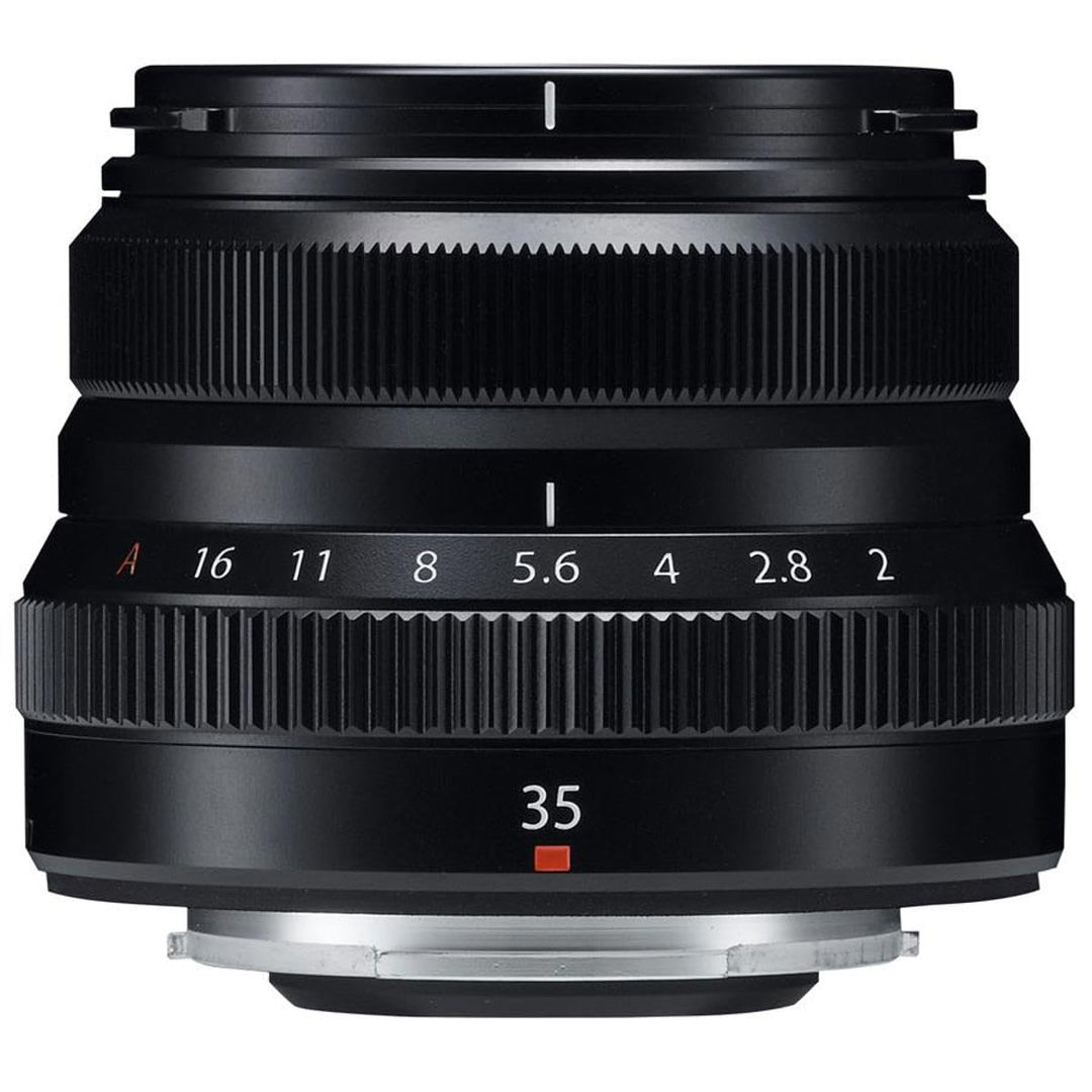 FUJIFILM Objectif Fujinon XF 35mm f/2 R WR Noir Schwarz, Schwarz