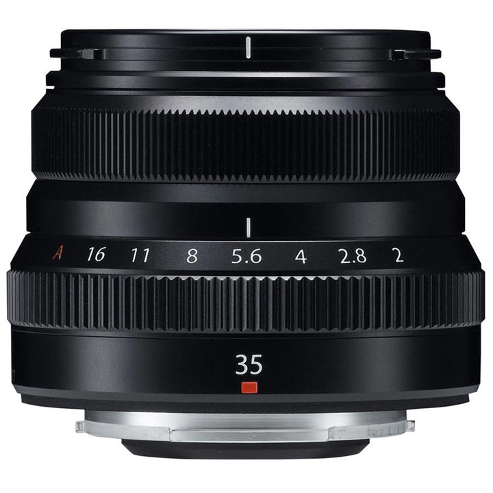 FUJIFILM Objectif Fujinon XF 35mm f/2 R WR Noir Schwarz, Schwarz