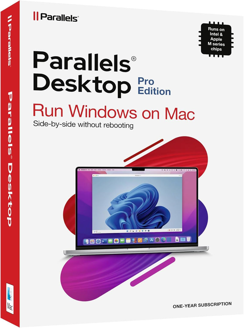 Parallels Desktop 18 for Mac Pro Edition | Run Windows on Mac Virtual Machine Software | 1 Year Subs