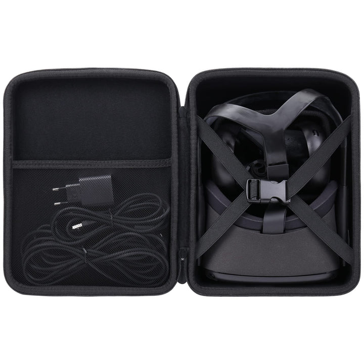 Aenllosi Hart Hülle Tasche für Meta 2/Oculus 2/PICO 4 VR Headset (Nur Tasche) (Schwarz), Schwarz