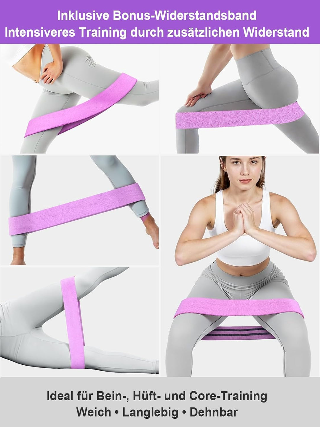 Oberschenkeltrainer Beintrainer Beckenbodentrainer für Frau Mann Fitnessgeräte für Zuhause Trainings