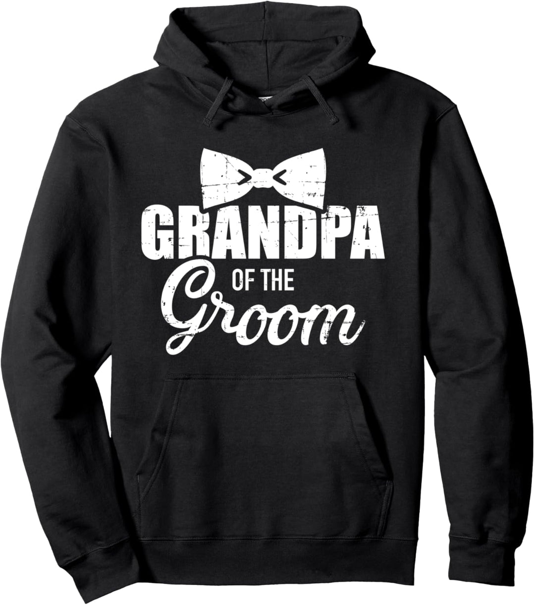Opa des Bräutigam für Hochzeit und Junggesellenabschied Pullover Hoodie