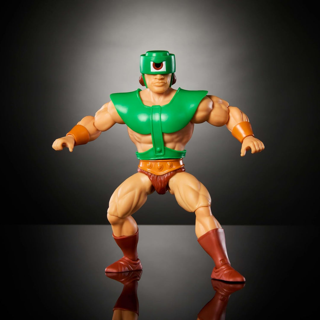 Masters of the Universe Origins Actionfigur Tri-Klops aus der Cartoon-Kollektion, ca.14 cm gross, de