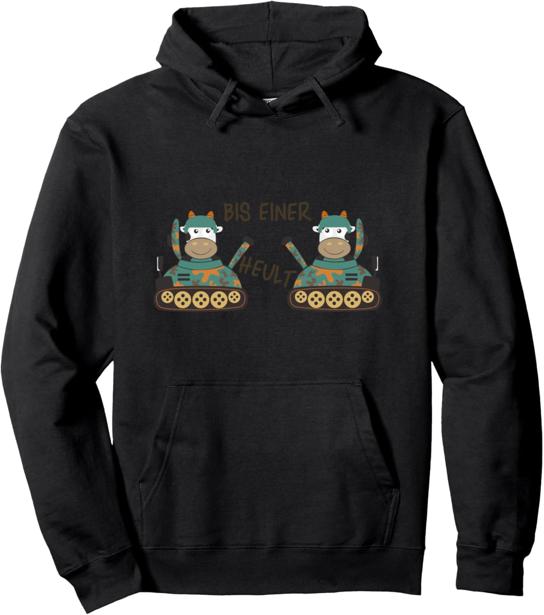 Bis einer heult Panzer Pullover Hoodie