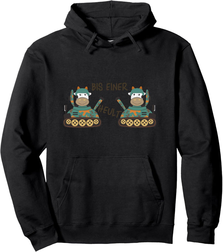 Bis einer heult Panzer Pullover Hoodie