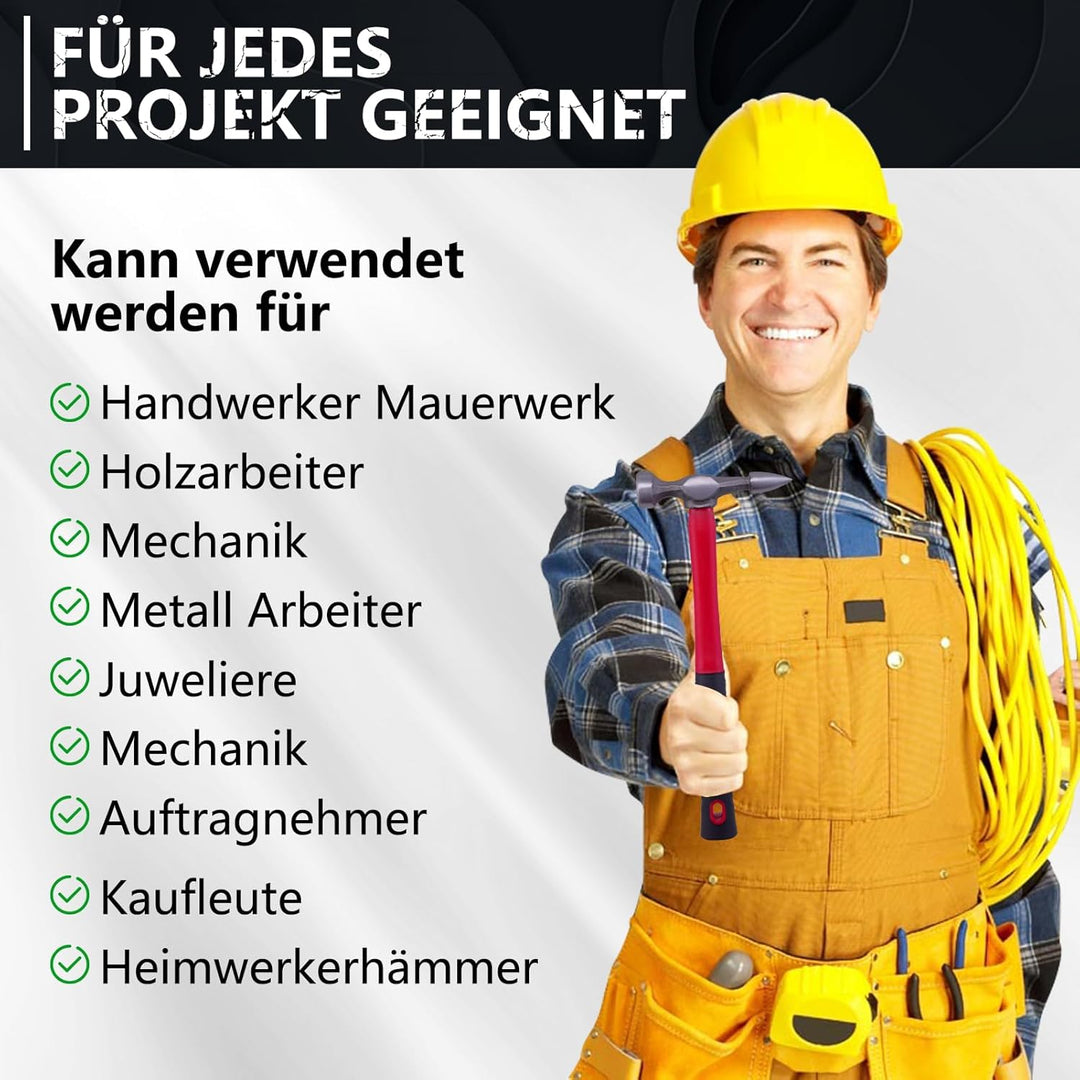 Teodute 7 Stück Karosserie Reparatur Set, Ausbeulwerkzeug Blech KFZ Karosserie Ausbeulsatz Dellen Re