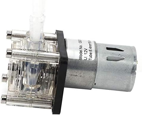 24V Peristaltikpumpe 500mL/m Grossem Durchfluss Dosierpumpe Schlauchpumpe mit Kartenschlitzdesign fü