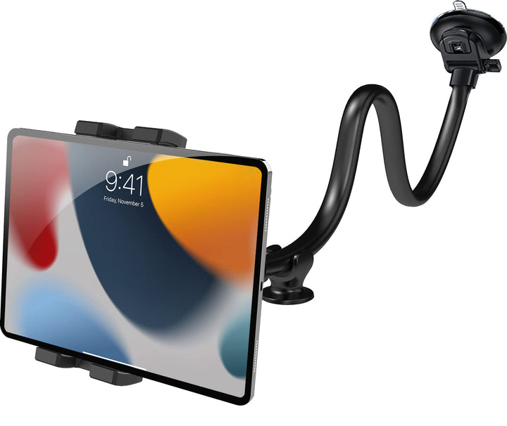 Windschutzscheibe Armaturenbrett Auto Tablet Halterung, woleyi KFZ Tablet Halter Vorne mit Saugnapf