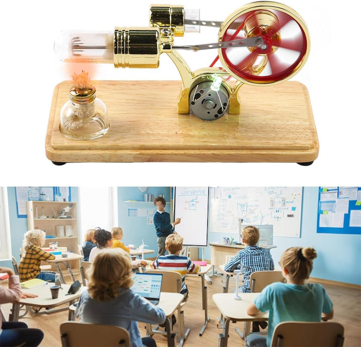 Mini-Stirlingmotor-Generator-Modell, Wissenschaftliches Lehrset