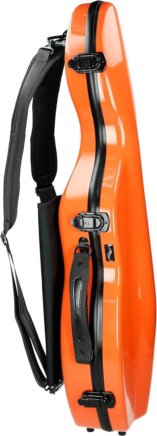 Geigenkoffer Glasfaser Ultra light 4/4 orange M-Case