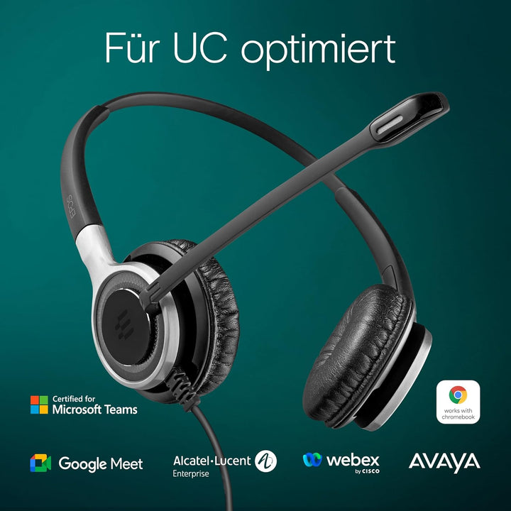 IMPACT SC 660 USB ML Headset - Premium Verkabelte Kommunikation, Ultra-Geräuschunterdrückung, UC-Opt